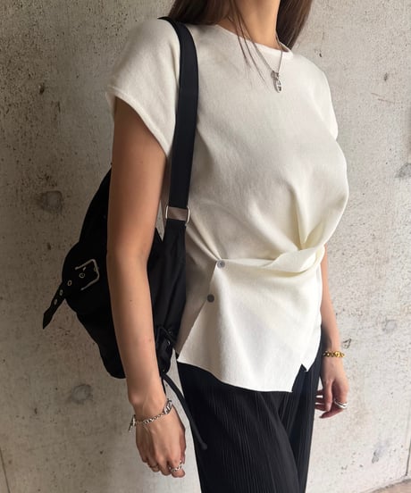 Summer Knit クロストップス