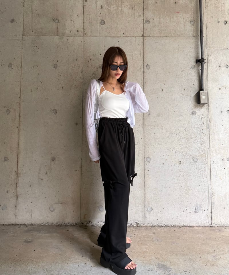 Side Slit ワイドパンツ | Admance Online Store