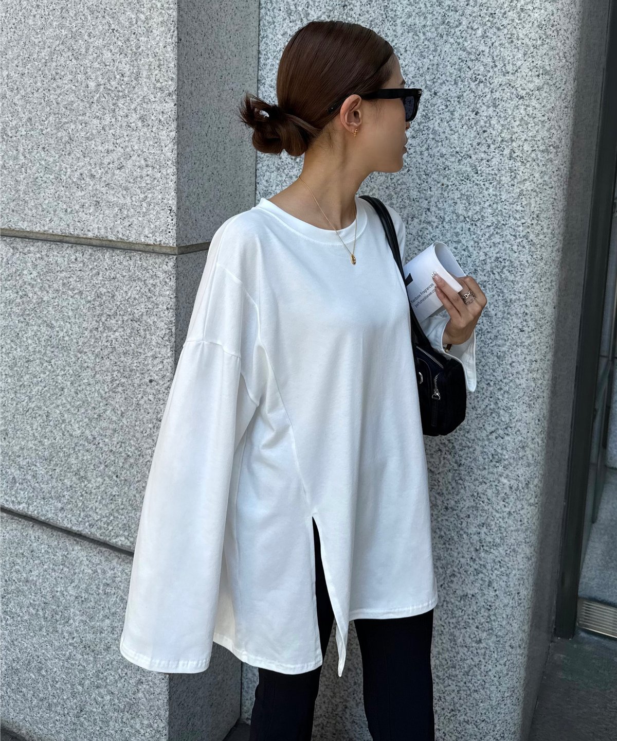 トーテム　ロンT Slit Long T-sh | Admance Online Store
