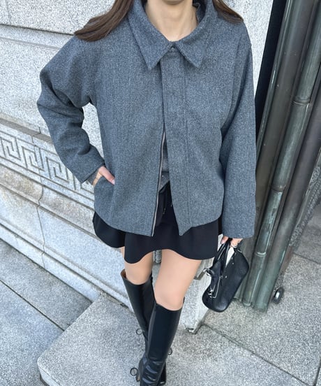 Zip Collar Jacket