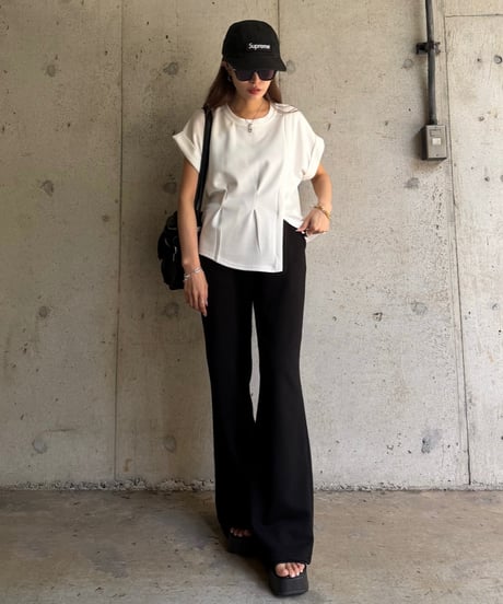 Pintuck Slit Tシャツ