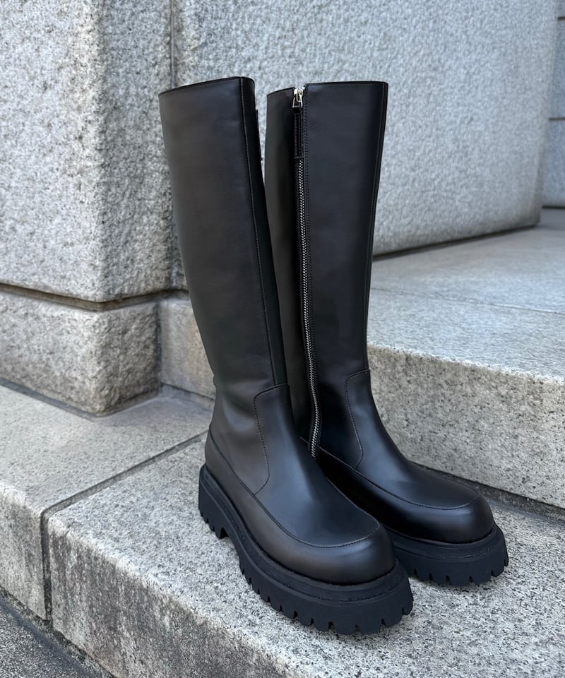 Side Zip Long Boots | Admance Online Store