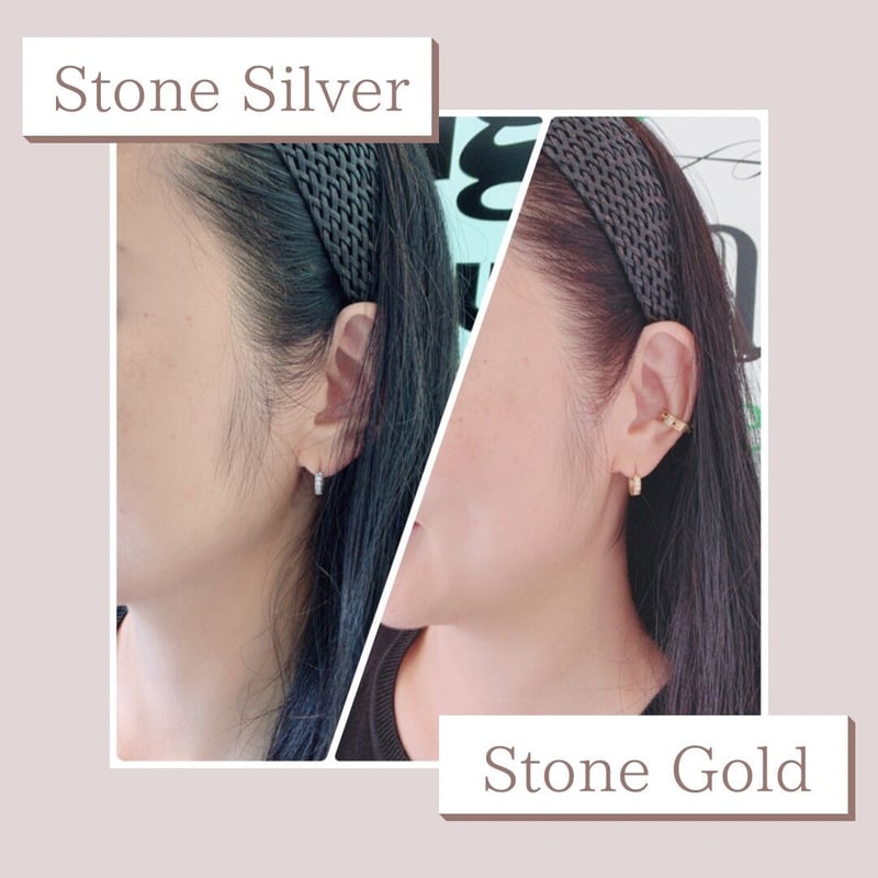 リフトアップピアス〈ストーンタイプMINI〉 | elicagioia