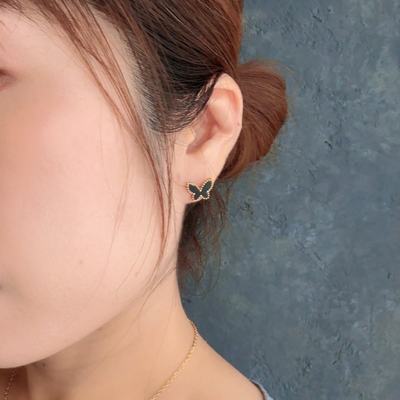 リフトアップピアス〈バタフライ〉 | elicagioia