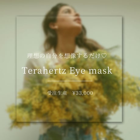 特注テラヘルツアイマスク👓