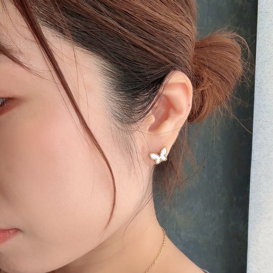 リフトアップピアス〈バタフライ〉 | elicagioia