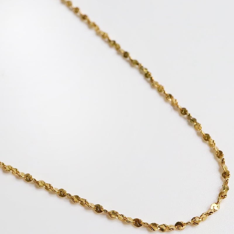 Highリフトアップネックレス【ペタルチェーン】 | elicagioia