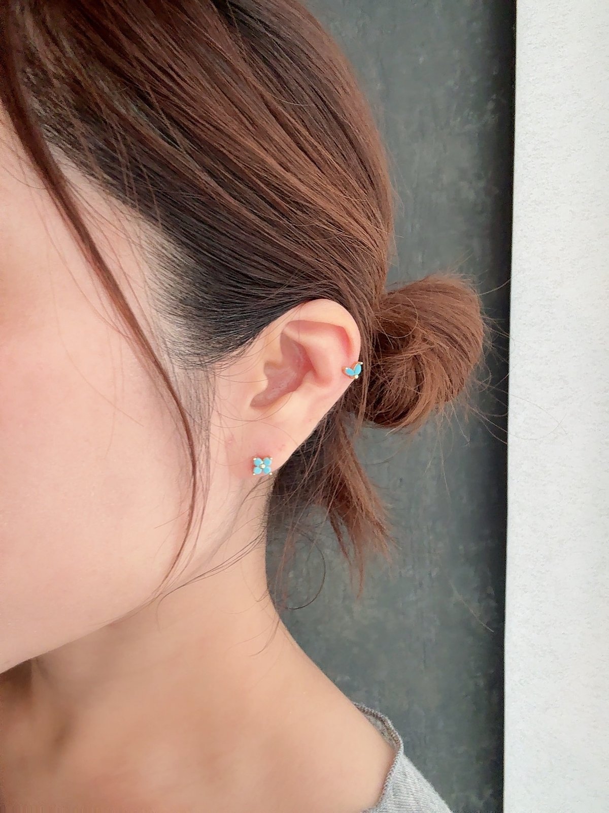 リフトアップピアス【フラワー】 | elicagioia