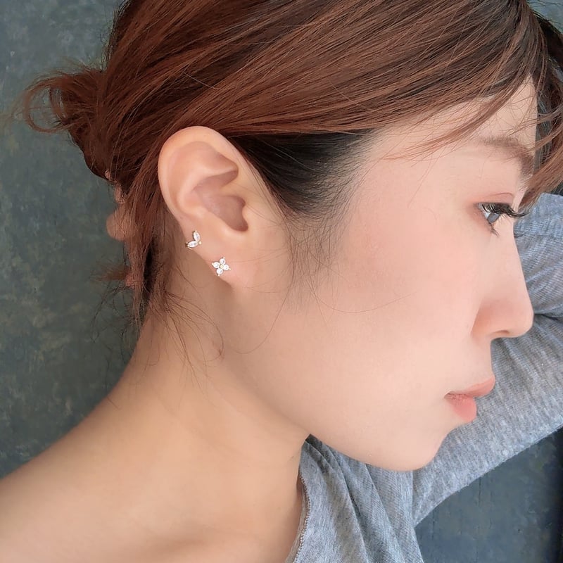 アリゾナターコイズフラワーピアス R6426 レゴフラワーピアス | AND ON JIONE STORE（アンドオン）ジオン