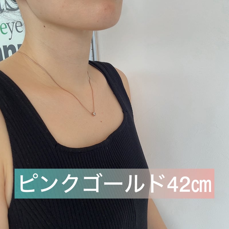 Highリフトアップネックレス【ワンストーンスネーク】 | elicagioia