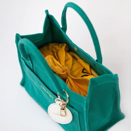 財布、スマホ、ポーチ、ペットボトルがちょうど収まるサイズ DAILY MILLER TOTE mini