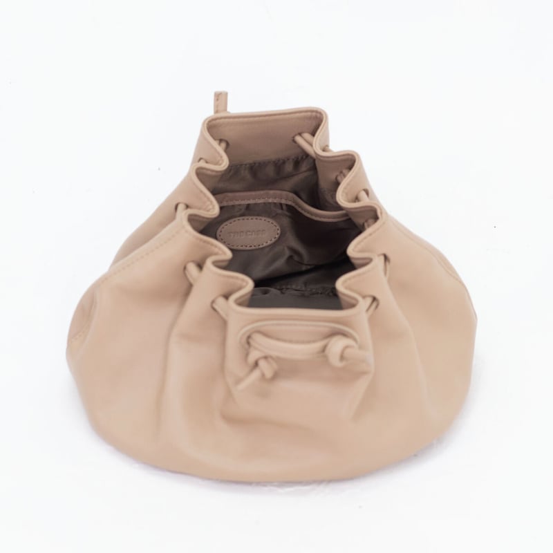 餃子のような ”2WAY 巾着バッグ” kinchaku mandoo bag | THE C