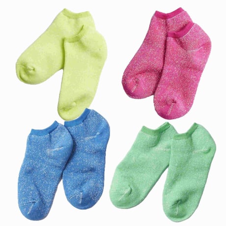 (ロトト)ROTOTO WASHI PILE SHORT SOCKS ”NEON” R1354