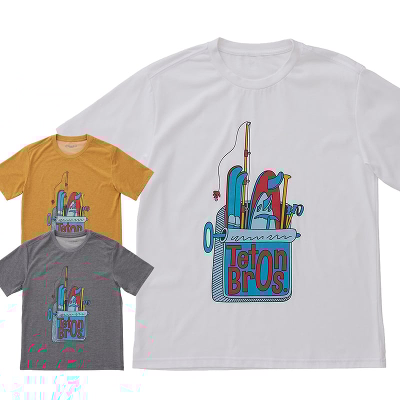 Teton Bros Tee ティートンブロス Teton Bros WS TB Pole Pedal PaddleⅡ Tee Women ティートン