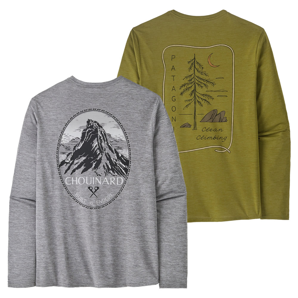 パタゴニア キャプリーンクールデイリーロングスリーブ フィッシュグラフィック パタゴニア)Patagonia メンズ・ロングスリーブ・キャプリーン・クール