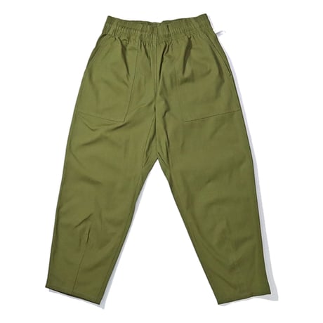 (クックマン)Cookman ハーヴェストパンツ Harvest Pants Cropped Canvas Olive