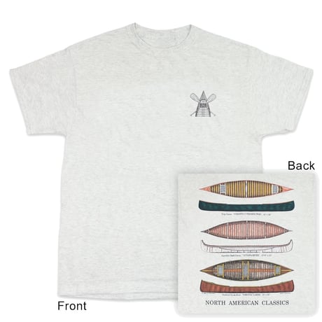(リバティグラフィックス)Liberty Graphics North American Classics Ash 2-Sided T-shirt