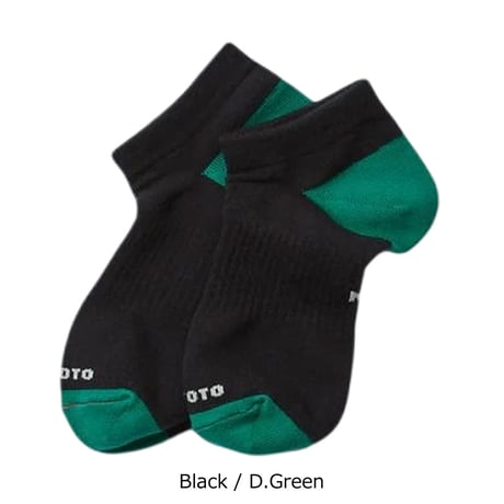 (ロトト)ROTOTO ORGANIC COTTON ＆ RECYCLE POLYESTER ANKLE SOCKS R1405