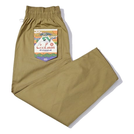 (クックマン)Cookman ハーヴェストパンツ Harvest Pants Cropped Canvas Beige