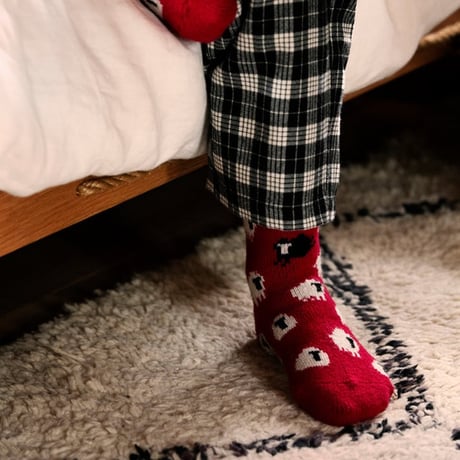(ロトト)ROTOTO PILE ROOM SOCKS ”SHEEP” R1559