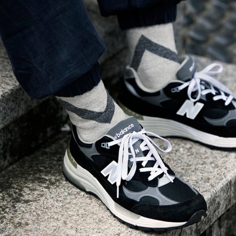 (ロトト)ROTOTO RAFFY SWEAT SOCKS ”ZIG ZAG ” R1554