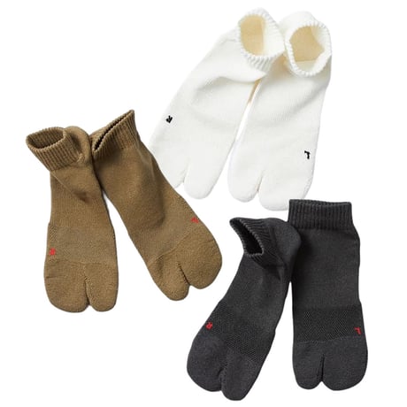 (ロトト)ROTOTO WASHI TABI PILE ANKLE SOCKS R1365