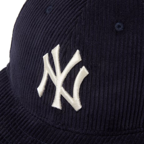 (ニューエラ)NEW ERA RC 9FIFTY レザーストラップ Corduroy コーデュロイ ニューヨーク・ヤンキース ネイビー