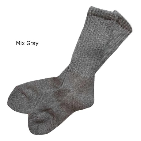 (ロトト)RoToTo LOOSE PILE CREW SOCKS ルーズパイルソックス R1334