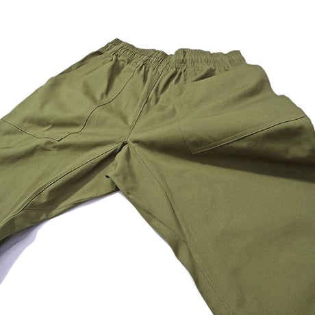 (クックマン)Cookman ハーヴェストパンツ Harvest Pants Cropped Canvas Olive