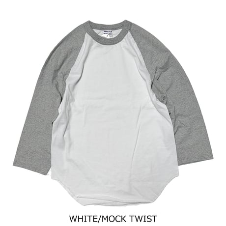 (ワラワラスポーツ)WALLA WALLA SPORT 3/4 BASEBALL TEE