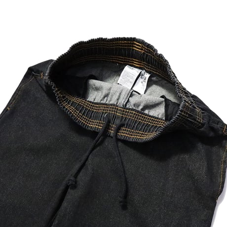 (クックマン)Cookman シェフパンツ セミワイド Chef Pants Semiwide Denim Black