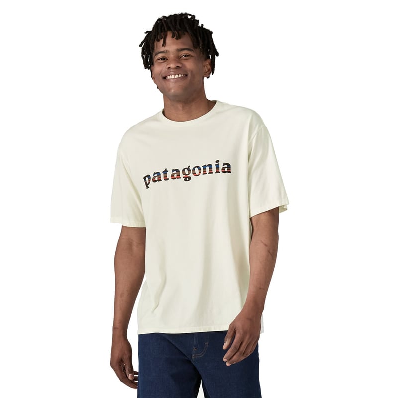 パタゴニア　胸ポケットロゴ　Tシャツなど３枚セット　Mサイズ パタゴニア)Patagonia メンズ・'73 テキスト・ロゴ・オーガニック・T