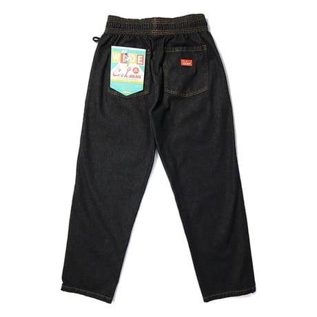 (クックマン)Cookman シェフパンツ セミワイド Chef Pants Semiwide Denim Black