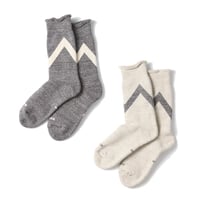 (ロトト)ROTOTO RAFFY SWEAT SOCKS ”ZIG ZAG ” R1554