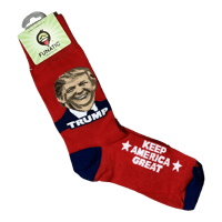(ファナティック)Funatic「Keep America Great」ドナルドトランプ大統領 ドレスソックス