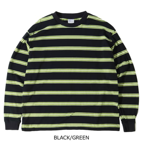 (ワラワラスポーツ)WALLA WALLA SPORT L/S STRIPE TEE