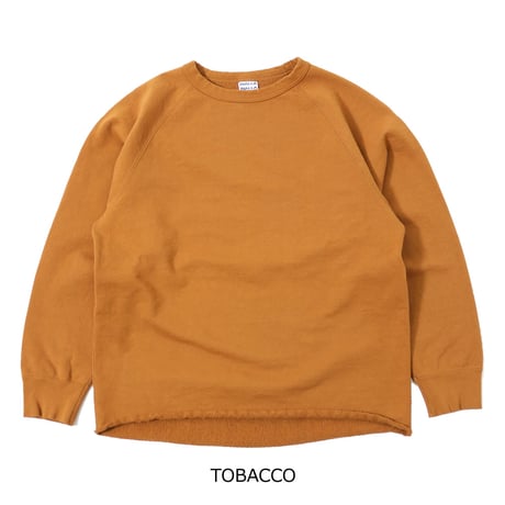 (ワラワラスポーツ)WALLA WALLA SPORT PIGMENT DYE 13oz CREW