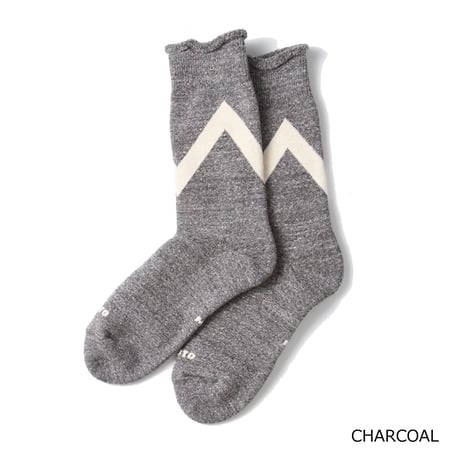 (ロトト)ROTOTO RAFFY SWEAT SOCKS ”ZIG ZAG ” R1554