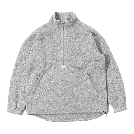 (バーラップアウトフィッター)Burlap Outfitter KNIT FLEECE H/Z TOP / ニットフリース ハーフジップ トップ