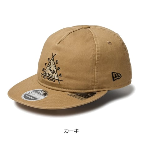 (ニューエラ)NEW ERA RC 9FIFTY フラットバイザー Triangle Logo  【ニューエラアウトドア】