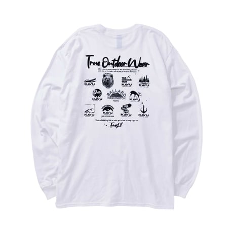(カブー)KAVU LS 25 event Tee