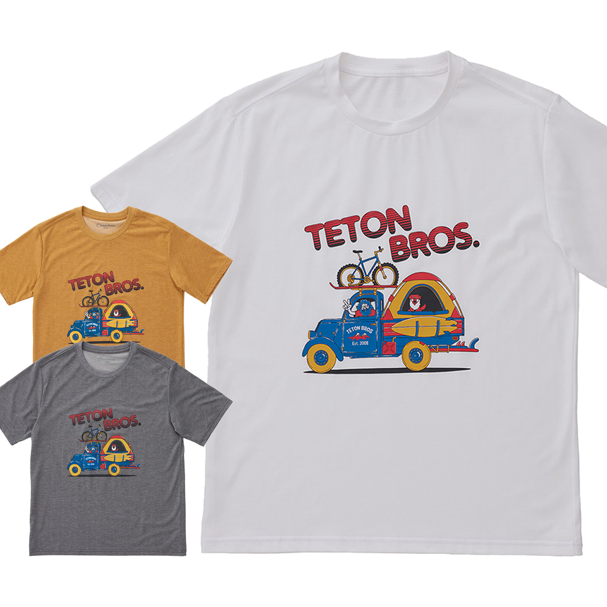 Teton Bros Tee ティートンブロス Teton Bros. 2023Spring/Summer