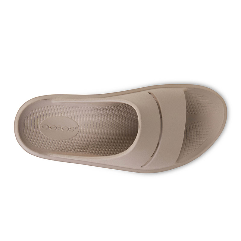oofos ウーフォス OOMEGA OOAHH - NOMAD W8 EU39 Men's OOahh Slide Sandal - Nomad – OOFOS