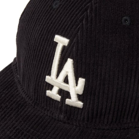 (ニューエラ)NEW ERA RC 9FIFTY レザーストラップ Corduroy コーデュロイ ロサンゼルス・ドジャース ブラック