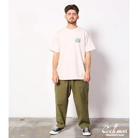 (クックマン)Cookman ハーヴェストパンツ Harvest Pants Cropped Canvas Olive