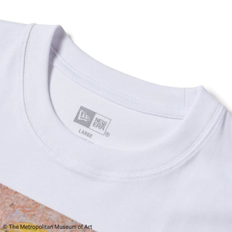 (ニューエラ)NEW ERA 半袖 コットン Tシャツ The Met フィンセント・ファン・ゴッホ ホワイト レギュラーフィット