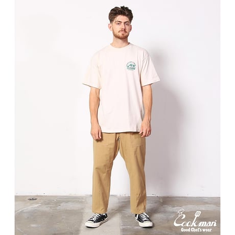 (クックマン)Cookman ハーヴェストパンツ Harvest Pants Cropped Canvas Beige