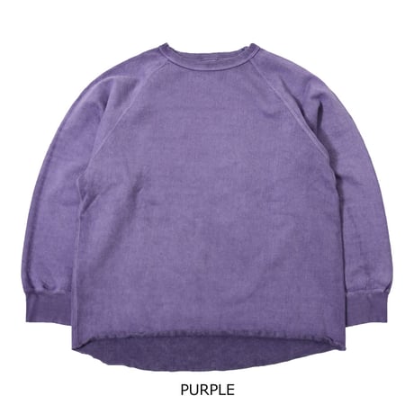 (ワラワラスポーツ)WALLA WALLA SPORT PIGMENT DYE 13oz CREW