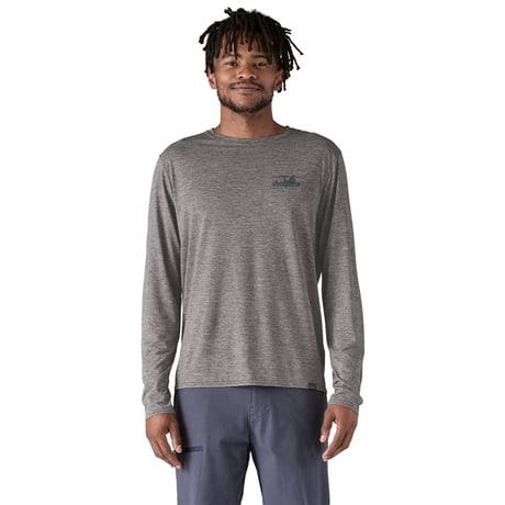 (パタゴニア)Patagonia メンズ・ロングスリーブ・キャプリーン・クール・デイリー・グラフィック・シャツ