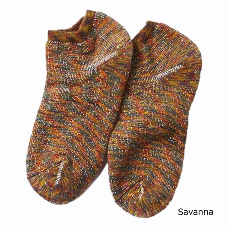 (ロトト)ROTOTO WASHI PILE SHORT SOCKS ”KASURI” R1143